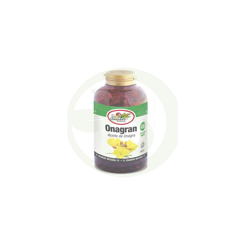 Onagran (Aceite de Onagra) 400+75 Perlas El Granero