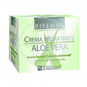 Crema Aloe Vera sin Parabenes 50Ml. Bifemme