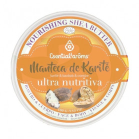 Manteca De Karité Ultra Nutritiva 100Gr. Esential Aroms