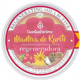 Manteca de Karité Regeneradora 100Gr. Esential Aroms