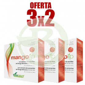 Pack 3x2 Mangolip 28 Comprimidos Soria Natural