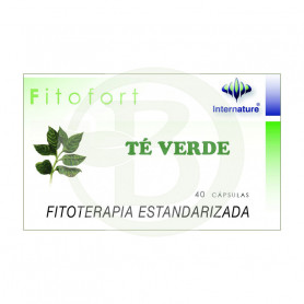 Fitofort Té Verde 40 Cápsulas Internature