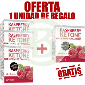 Pack 4x3 Raspberry Ketone Novity