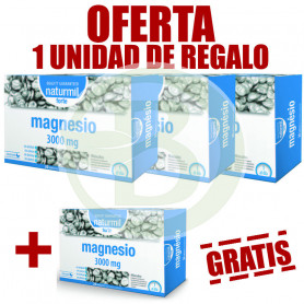 Pack 4x3 Magnesio 20 Ampollas Naturmil