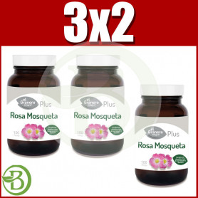 Pack 3x2 Rosa Mosqueta 100 Perlas El Granero