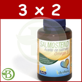 Pack 3x2 Salmostend 200 Perlas Derbos