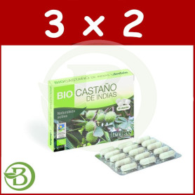 Pack 3x2 BioCastaño de Indias 30 Cápsulas Derbos