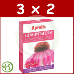 Pack 3x2 Aprolis Gengivitaform 20 Ampollas Intersa