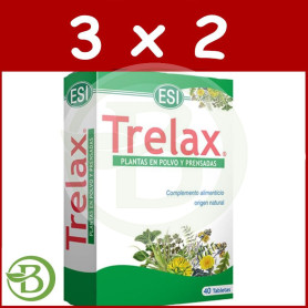 Pack 3x2 Trelax 40 Tabletas ESI - Trepat Diet
