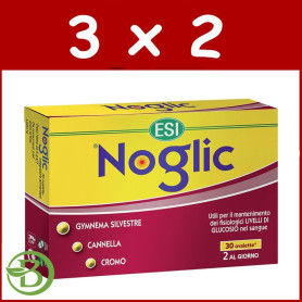 Pack 3x2 Noglic 30 Tabletas ESI - Trepat Diet