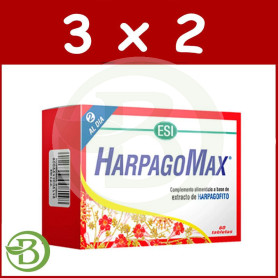 Pack 3x2 HarpagoMax Formulación Avanzada 60 Tabletas ESI - Trepat Diet