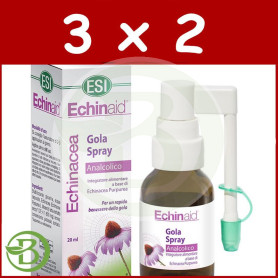 Pack 3x2 Echinaid Gola Spray 20Ml. ESI - Trepat Diet