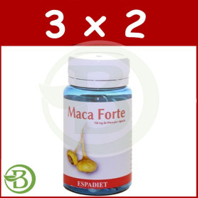 Pack 3x2 Maca Forte 60 Cápsulas Espadiet