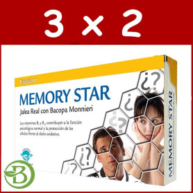 Pack 3x2 Jalea Memory Star 20 Viales Espadiet