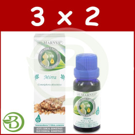 Pack 3x2 Aceite Alimentario de Mirra 15Ml. Marnys