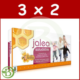 Pack 3x2 Jalea Saludable 20 Viales Tegor