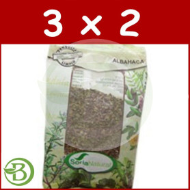 Pack 3x2 Albahaca Bolsa 40Gr. Soria Natural