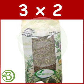 Pack 3x2 Poleo Bolsa 40Gr. Soria Natural