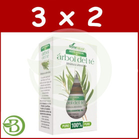 Pack 3x2 Aceite Esencial De Arbol De Te 15Ml. Soria Natural