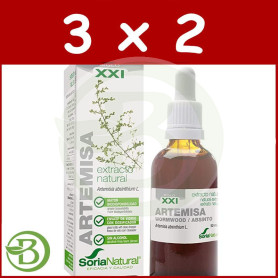 Pack 3x2 Extracto De Artemisa Xxi 50Ml. Soria Natural