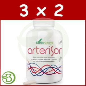 Pack 3x2 Arterisor 180 Comprimidos Soria Natural