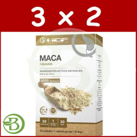 Pack 3x2 Maca 30 Capsulas Hcf