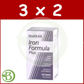 Pack 3x2 Hierro Complex Health Aid