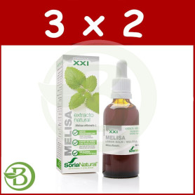 Pack 3x2 Extracto de Melisa 50Ml. Soria Natural