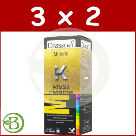 Pack 3x2 Potasio Citrato 90 Comprimidos Drasanvi