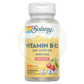 Vitamina B12 2.000Mcg. 90 Comprimidos Solaray