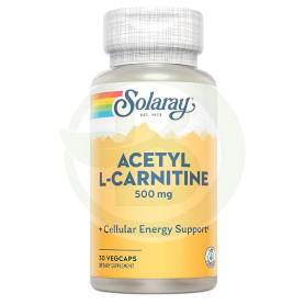 Acetyl L-Carnitine 500Mg. 30 Cápsulas Solaray