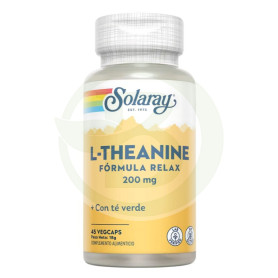 L-Theanine 200Mg. 45 Cápsulas Solaray