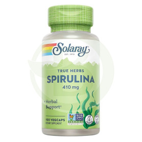 Espirulina 410Mg. 100 Cápsulas Solaray