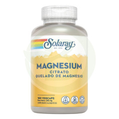 Magnesium Citrate 180 Cápsulas Solaray