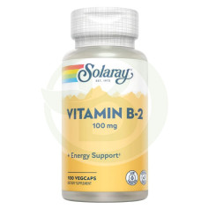 Vitamina B2 100Mg. 100 Cápsulas Solaray