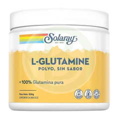 L-Glutamine Polvo 300Gr. Sabor Neutro Solaray