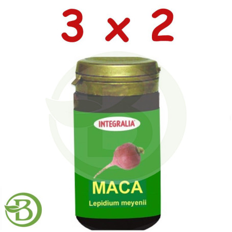 Pack 3x2 Maca 60 Cápsulas Integralia