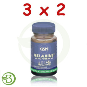 Pack 3x2 Relaxine 60 Cápsulas GSN