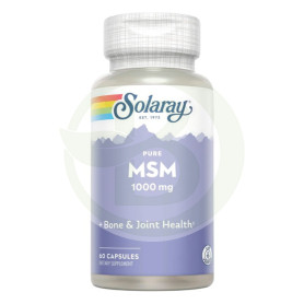 Msm Pure 1.000Mg. 60 Cápsulas Solaray