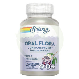 Sambuactin Oral Flora 30 Comprimidos Solaray