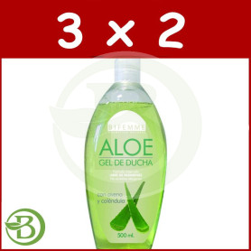 Pack 3x2 Gel Ducha de Aloe y Caléndula 500Ml. Bifemme