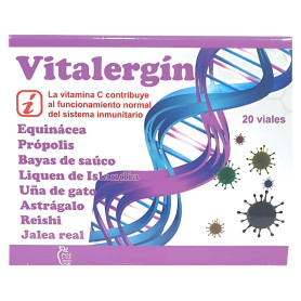 Vitalergín 20 Viales De 10 Ml Dis