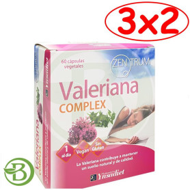 Pack 3x2 Valeriana Complex 60 Capsulas Vegetales Ynsadiet