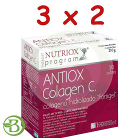 Pack 3x2 Colágeno Antiox Fortigel 30 Sobres Ynsadiet