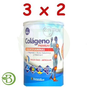 Pack 3x2 Colágeno Premium Hidrolizado Envase De 360G Ynsadiet