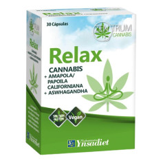 Relax con Cannabis 30 Capsulas Vegetales Ynsadiet