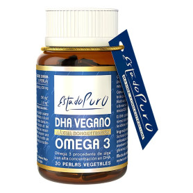 Estado Puro Dha Vegano Omega 3 30 Perlas Vegetales Estado Puro - Tongil