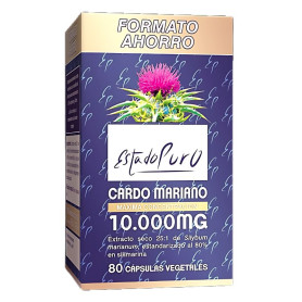 Cardo Mariano 10.000 Mg 80 Cápsulas Vegetales Estado Puro - Tongil