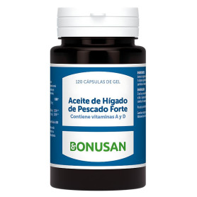 Aceite De Higado De Pescado Forte 120 Perlas Bonusan