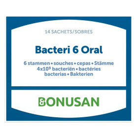 Bacteri 6 Oral 14 Sobres Bonusan